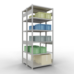 Grundregal, Doppelregal, Fachbodenregal Stecksystem...