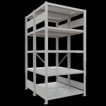 Grundregal, Doppelregal, Fachbodenregal Stecksystem...