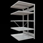 Anbauregal, Doppelregal, Fachbodenregal Stecksystem...