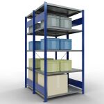 Grundregal, Doppelregal, Fachbodenregal Stecksystem...