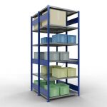 Grundregal, Doppelregal, Fachbodenregal Stecksystem...