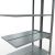 Anbauregal, Doppelregal, Fachbodenregal Stecksystem MULTIplus150, 2500 x 1000 x (2x300) mm (HxBxT), 2x6 Fachböden, Längenriegel, verzinkt