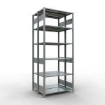 Grundregal, Doppelregal, Fachbodenregal Stecksystem...