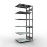 Anbauregal, Doppelregal, Fachbodenregal Stecksystem...