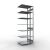 Anbauregal, Doppelregal, Fachbodenregal Stecksystem MULTIplus150, 3000 x 1000 x (2x400) mm (HxBxT), 2x7 Fachböden, Längenriegel, verzinkt