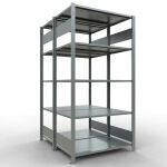 Grundregal, Doppelregal, Fachbodenregal Stecksystem...