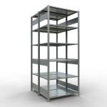 Grundregal, Doppelregal, Fachbodenregal Stecksystem...