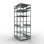 Grundregal, Doppelregal, Fachbodenregal Stecksystem...