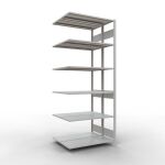 Anbauregal, Doppelregal, Fachbodenregal Stecksystem...