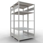 Grundregal, Doppelregal, Fachbodenregal Stecksystem...