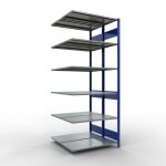 Anbauregal, Doppelregal, Fachbodenregal Stecksystem...