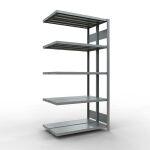 Anbauregal, Doppelregal, Fachbodenregal Stecksystem...