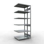 Anbauregal, Doppelregal, Fachbodenregal Stecksystem...