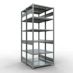 Grundregal, Doppelregal, Fachbodenregal Stecksystem...