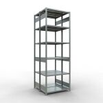 Grundregal, Doppelregal, Fachbodenregal Stecksystem...