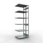 Anbauregal, Doppelregal, Fachbodenregal Stecksystem...