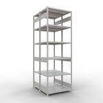 Grundregal, Doppelregal, Fachbodenregal Stecksystem...