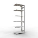 Anbauregal, Doppelregal, Fachbodenregal Stecksystem...