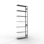 Anbauregal, Eckregal (Feld C) 3000 x 1000 x 300, 7...