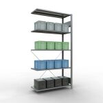 Anbauregal, Eckregal (Feld C) 2000 x 1000 x 400, 5...