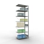 Anbauregal, Eckregal (Feld C) 3000 x 1000 x 600, 7...