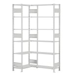 Eckregal (Felder A + B) 2500 x 1000 x 400, 2x6...