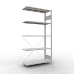 Anbauregal, Eckregal (Feld C) 2000 x 1000 x 400, 5...