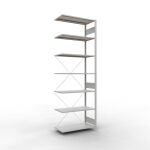 Anbauregal, Eckregal (Feld C) 3000 x 1000 x 500, 7...