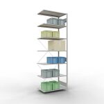 Anbauregal, Eckregal (Feld C) 3000 x 1000 x 600, 7...
