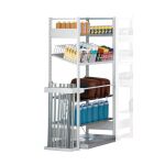 GR, Regalmodul M1, 2000 x 1000 x 500 mm, RAL 7035...