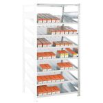Anbauregal, Kanbanregal MULTIplus150, 2000 x 1000 x 500...