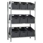 Grundregal, Schrägbodenregal L MULTIplus150, 2000 x...