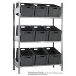 Grundregal, Schrägbodenregal L MULTIplus150, 2000 x...