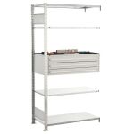 Anbauregal, Schubladenregal MULTIplus150, 2000 x 1000 x...