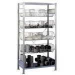 Grundregal, Drahtgitterkorbregal MULTIplus150, 2000 x...