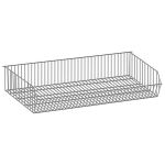 Drahtgitterkorb 240 x 500 x 950 mm (HxBxT), glanzverzinkt