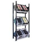 Grundregal, Getränkekistenregal 1800 x 750 x 300 mm...