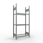 Grundregal, Räder-/Reifenregal, 2000 x 900 x 400 mm...