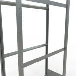 Grundregal, Räder-/Reifenregal, 2000 x 900 x 400 mm (HxBxT), verzinkt, 3 Lagerebenen á 150 kg Fachlast pro Ebene