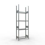 Grundregal, Räder-/Reifenregal, 2750 x 900 x 400 mm...