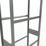 Grundregal, Räder-/Reifenregal, 2750 x 900 x 400 mm (HxBxT), verzinkt, 4 Lagerebenen á 150 kg Fachlast pro Ebene