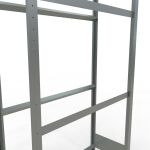 Grundregal, Räder-/Reifenregal, 2000 x 1000 x 400 mm (HxBxT), verzinkt, 3 Lagerebenen á 150 kg Fachlast pro Ebene