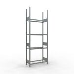 Grundregal, Räder-/Reifenregal, 2750 x 1000 x 400 mm...