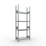 Grundregal, Räder-/Reifenregal, 2750 x 1050 x 400 mm...