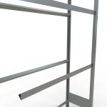 Anbauregal, Räder-/Reifenregal, 2000 x 1150 x 400 mm (HxBxT), verzinkt, 3 Lagerebenen á 150 kg Fachlast pro Ebene