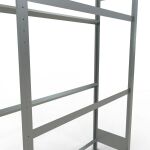 GR, Räder-/Reifenregal, 2000 x 1200 x 400 mm, verzinkt, 3 Lagerebenen á 150 kg Fachlast pro Ebene