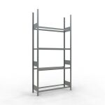 Grundregal, Räder-/Reifenregal, 2750 x 1300 x 400 mm...