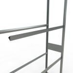 Anbauregal, Räder-/Reifenregal, 2750 x 1300 x 400 mm (HxBxT), verzinkt, 4 Lagerebenen á 150 kg Fachlast pro Ebene