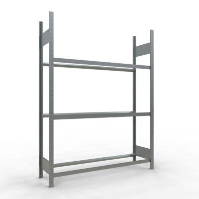 Grundregal, Räder-/Reifenregal, 2000 x 1500 x 400 mm (HxBxT), verzinkt, 3 Lagerebenen á 150 kg Fachlast pro Ebene