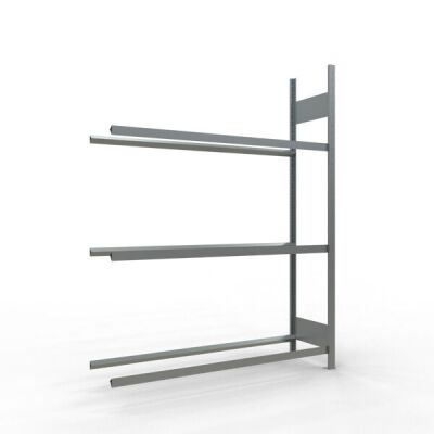 Anbauregal, Räder-/Reifenregal, 2000 x 1500 x 400 mm (HxBxT), verzinkt, 3 Lagerebenen á 150 kg Fachlast pro Ebene